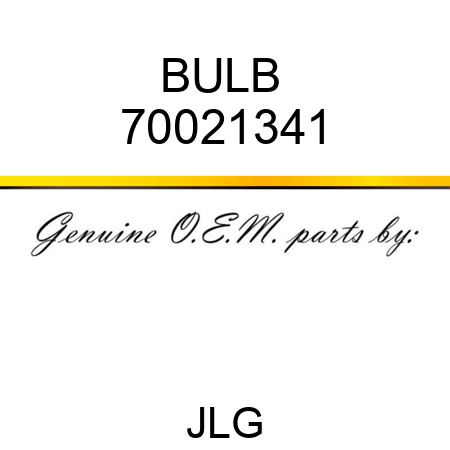 BULB  70021341