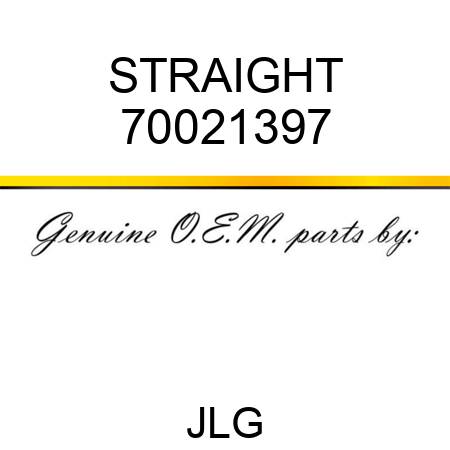STRAIGHT 70021397