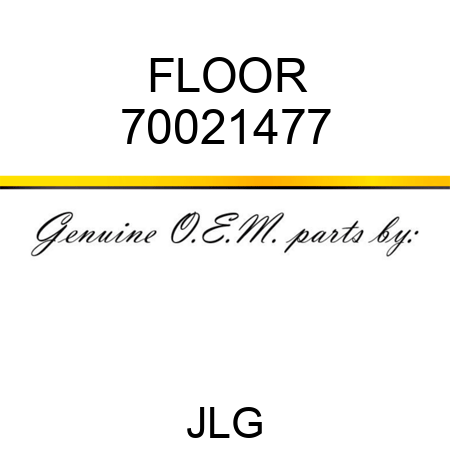 FLOOR 70021477
