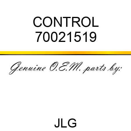 CONTROL 70021519