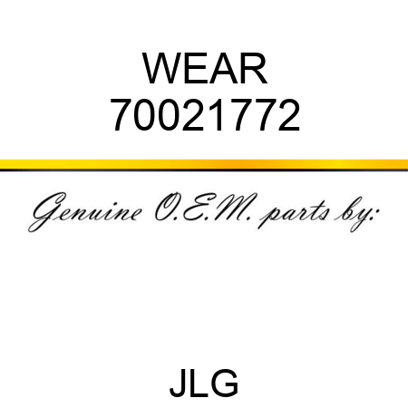 WEAR 70021772