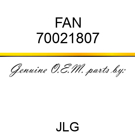 FAN 70021807