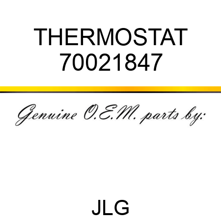 THERMOSTAT 70021847