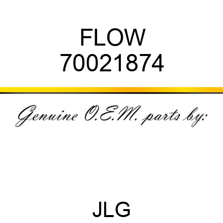 FLOW 70021874