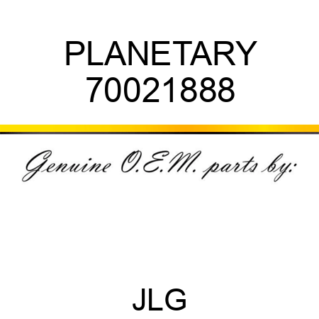 PLANETARY 70021888
