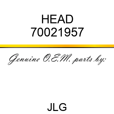 HEAD 70021957
