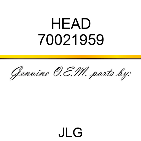 HEAD 70021959