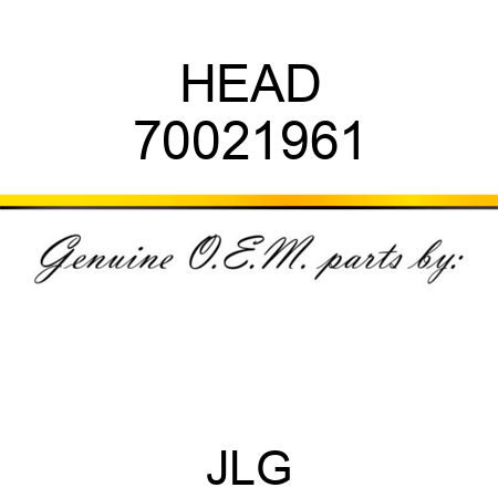 HEAD 70021961