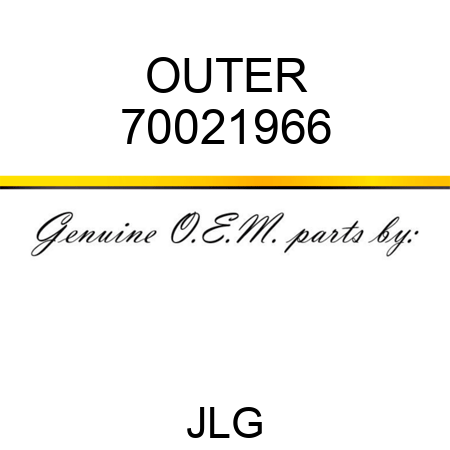 OUTER 70021966