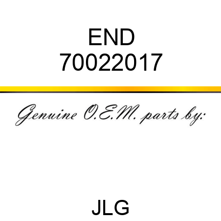 END 70022017
