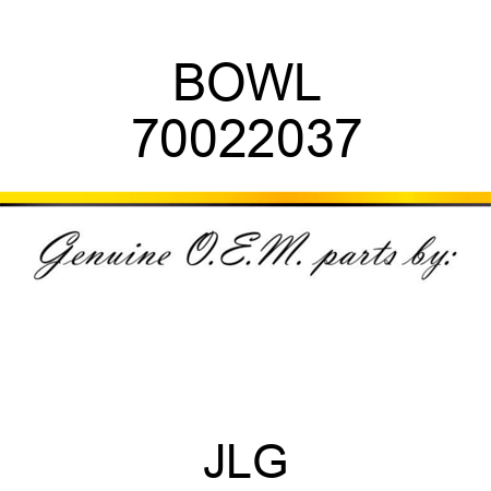 BOWL 70022037