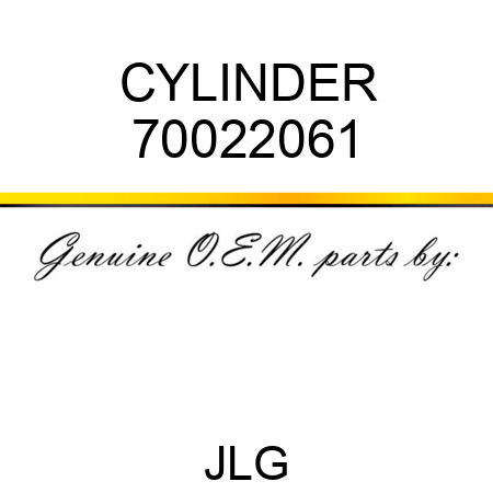 CYLINDER 70022061