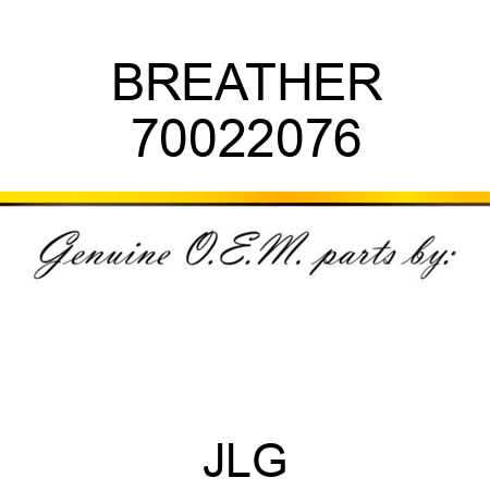 BREATHER 70022076