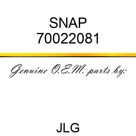 SNAP 70022081