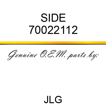 SIDE 70022112