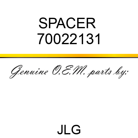 SPACER  70022131