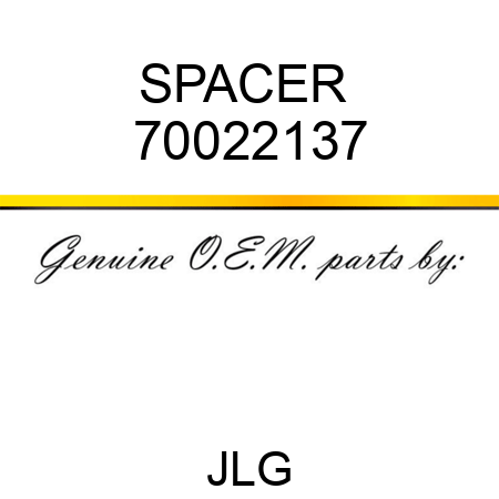 SPACER  70022137