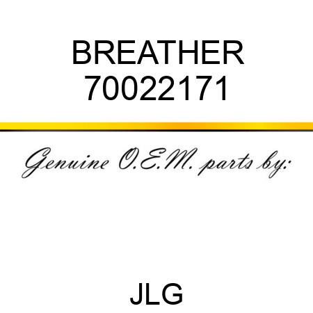 BREATHER 70022171