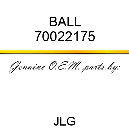 BALL 70022175