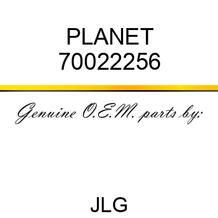 PLANET 70022256