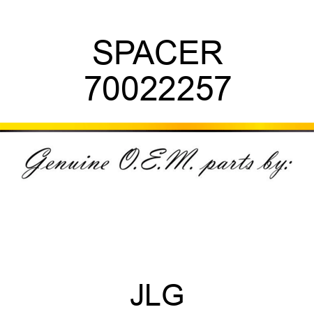 SPACER 70022257