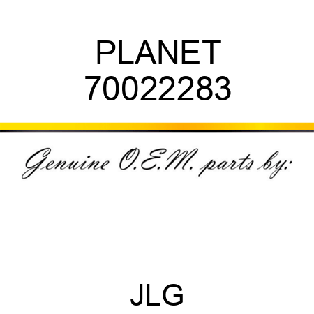 PLANET 70022283
