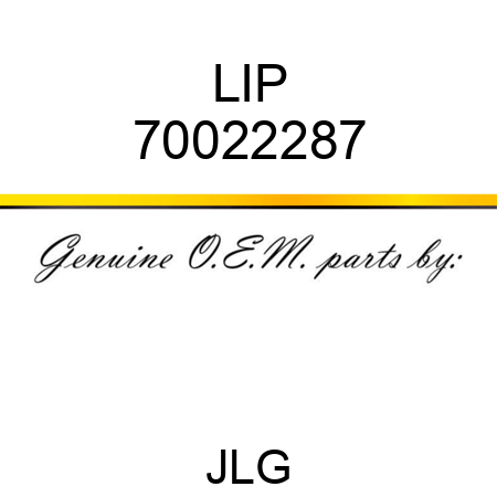 LIP 70022287