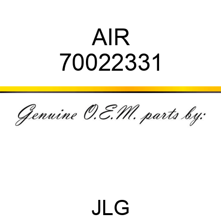 AIR 70022331