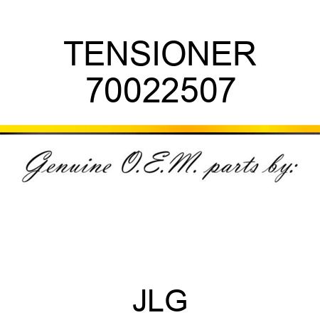 TENSIONER 70022507