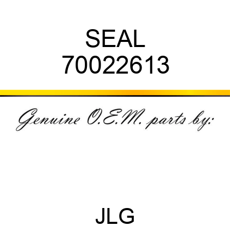 SEAL 70022613