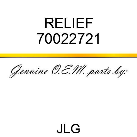 RELIEF 70022721