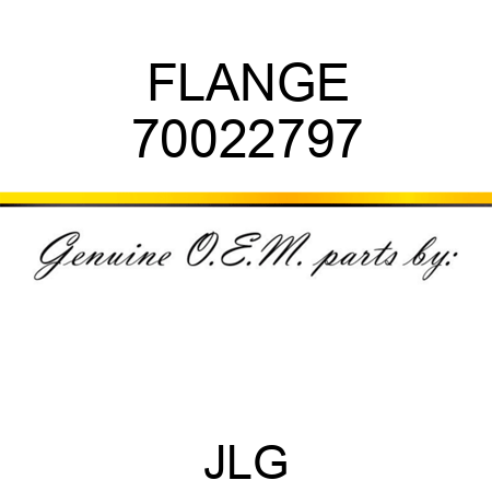 FLANGE 70022797