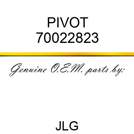 PIVOT 70022823