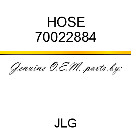 HOSE 70022884