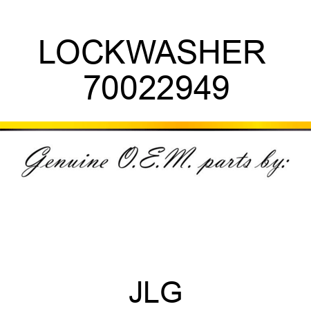 LOCKWASHER  70022949