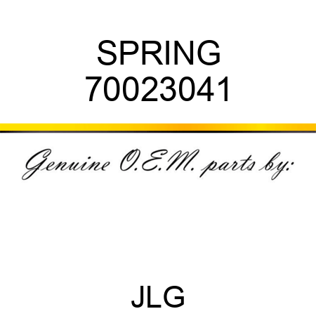 SPRING 70023041