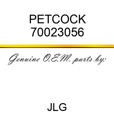 PETCOCK 70023056