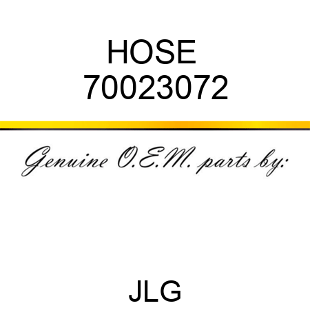 HOSE  70023072
