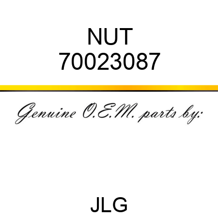 NUT 70023087
