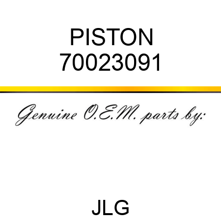PISTON 70023091