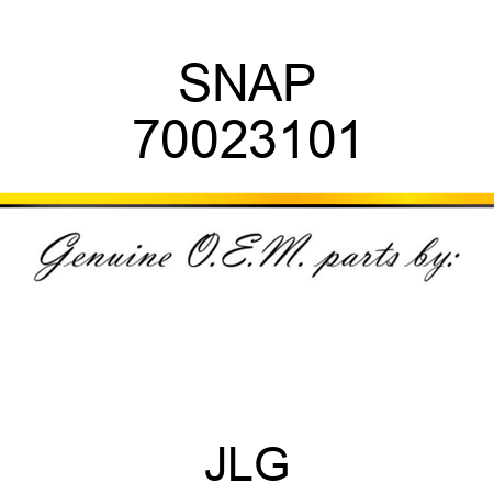 SNAP 70023101