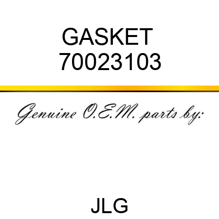 GASKET  70023103