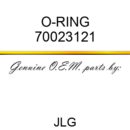 O-RING 70023121