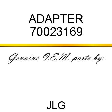 ADAPTER 70023169