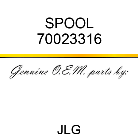 SPOOL 70023316