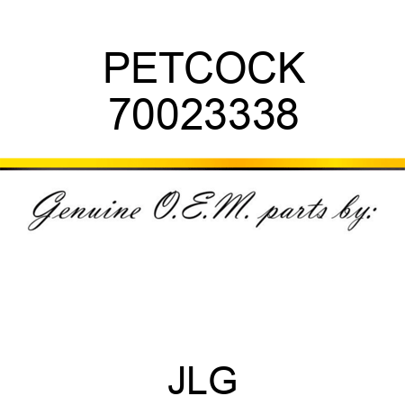 PETCOCK 70023338
