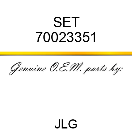 SET 70023351