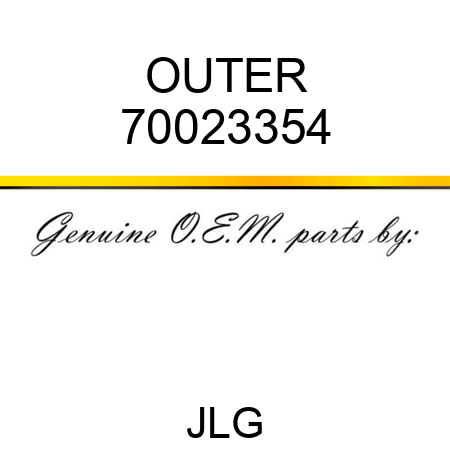 OUTER 70023354