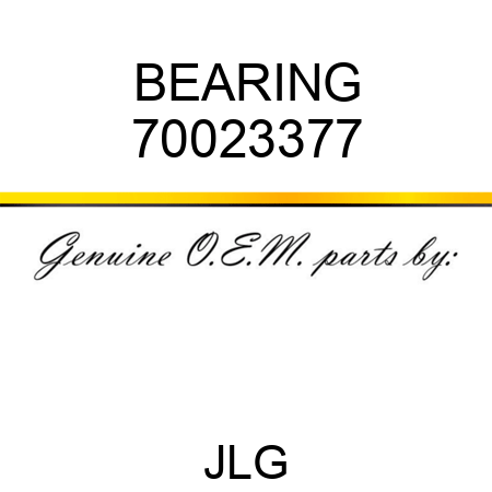 BEARING 70023377