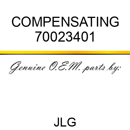 COMPENSATING 70023401